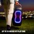 JBL PartyBox 130 - Portable Party Speaker with JBL Legendary Sound, AI Sound Boost, a Dynamic lightshow, Up to 15 Hours of Playtime, and a Foldable Ergonomic Handle (Black)